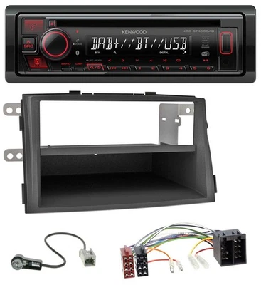 Kenwood MP3 CD USB Bluetooth DAB Autoradio für Kia Sorento II (XM, 2009-2012) - Bild 1 von 4