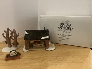 Department 56 Maple Sugaring 3 Piece Set #6589-7 - Excellent - Bild 1 von 6