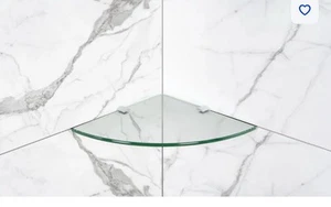 Estantes de esquina de vidrio transparente Satori Hudson para baño ducha 9 X 9 8 mm - Imagen 1 de 9