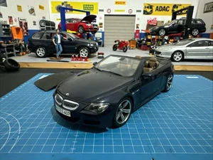 Bmw 1:18   M6 E64 CABRIO BLUE METALLIC KYOSHO - Foto 1 di 12