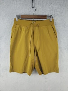 Lululemon Shorts Men Size Small Mustard Yellow T.H.E. Short 11" Inseam Workout - Picture 1 of 12