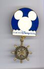 Opening Tokyo Disney Sea Mickey Icon Ship Wheel Imagineering Team Cast Gift Pin