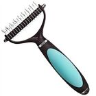 Dematting Tool for Cat Dogs-Pet Safe Dematting Comb for Dogs-Cat and Dog Brush