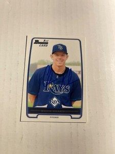 Tampa Bay Rays CHRIS REARICK Signed Card