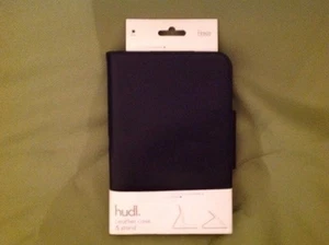 black leather hudl case with stand brand new - Picture 1 of 7