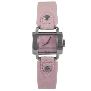 CERRUTI 1881 Damen Uhr Armbanduhr Rosa Swiss Made Leder Armdband CT066282009 - Bild 1 von 9