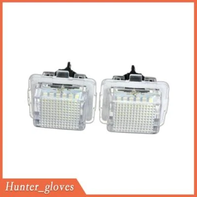 2X Luces de matrícula de plástico para 06-12 Mercedes Benz S600 S63 S65 W212 W221 Foto 1 de 4