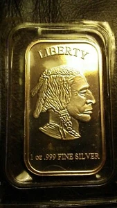 1 OZ FINE SILVER- LIBERTY- UNITED STATES OF AMERICA- IN GOD WE TRUST - Picture 1 of 4