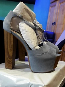 Jessica Simpson Dany Platform Female Shoes. Ash Blue Size 9M. New With Box. - Picture 1 of 10