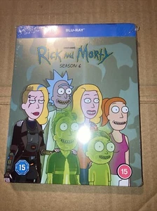 Rick And Morty Season 6 (blu-ray) Steelbook - Picture 1 of 3