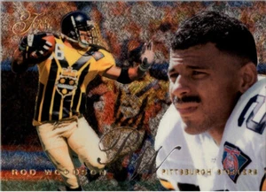 1995 Flair #170 Rod Woodson Pittsburgh Steelers NFL HOF Purdue Boilermakers - Picture 1 of 2