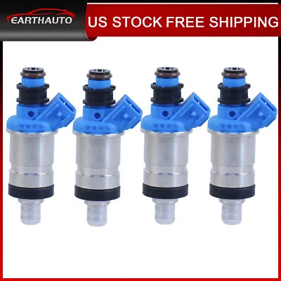 4X Flow Matched Fuel Injectors Kits For Honda Accord Civic Acura RL TL CL — 第 1/4 张图片