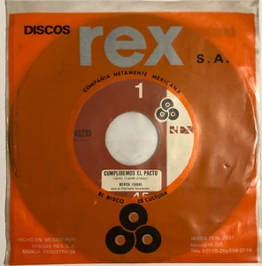 BERTA CABAL - CUMPLIREMOS EL PACTO - 1971 MEXICAN 7¨SINGLE CS, RANCHERAS - Bild 1 von 4