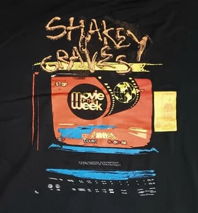 Shakey Graves Movie of the Week Concert t-shirt country blues guitar rock - Picture 1 of 6