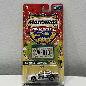 2001 MATCHBOX Virginia Police "Chevrolet Impala Police" ( ACROSS AMERICA) Tag - Picture 1 of 9