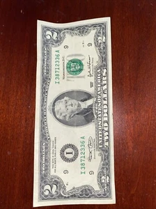 2003 - 2 two dollar bill rare series a - Picture 1 of 5