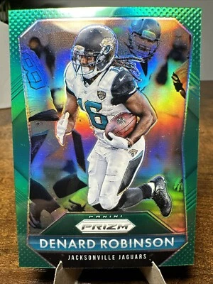 Denard Robinson 2015 Panini Prizm Green #178 Parallel Jacksonville Jaguars NFL - Image 1 of 2