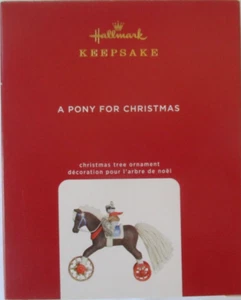 Hallmark Andenken ein Pony für Weihnachten 2020 Ornament - NEU - Bild 1 von 3
