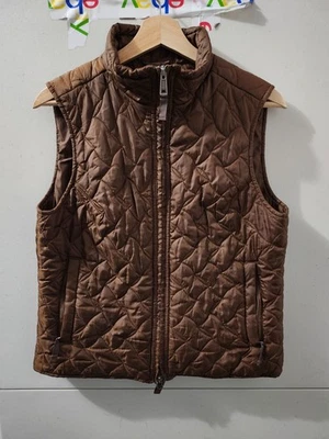 Chaqueta Royal Robbins Mujer M BRN Chaleco Acolchado Cremallera Completa Exterior Senderismo Embalable Foto 1 de 4