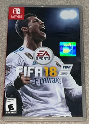 FIFA 18 de EA Sports - Juego Nintendo Switch - Cartucho y Estuche - Excelente Estado. Foto 1 de 4