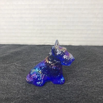 ГЕРЦОГ СКОТТИ СОБАКА КОБАЛЬТОВЫЙ КАРНАВАЛ - Boyd стекла синий шотландский терьер - Изображение 1 из 4