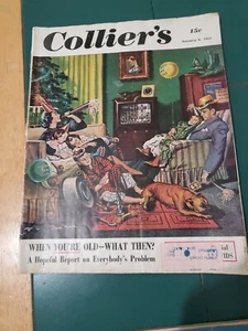 COLLIER'S MAGAZINE - RED CZAR MOVES TO CONQUER US - Vintage 1952 January 6 - Bild 1 von 3