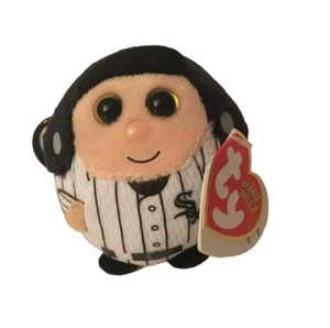 Chicago White Sox Ty Beanie Ballz MLB béisbol 2,75 pulgadas de alto felpa nuevo con etiquetas - Imagen 1 de 7