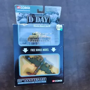 CORGI SHOWCASE COLLECTION D-DAY 60TH ANNIVERSARY SERIES OMAHA BEACH SET #2 C44 - Picture 1 of 2