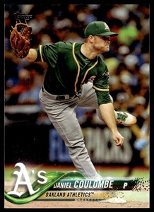 2018 Topps Series 1 #16 Daniel Coulombe    Oakland Athletics