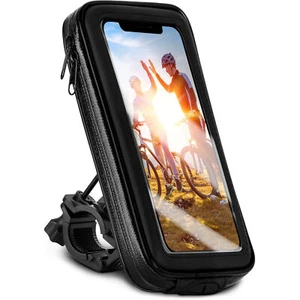 Bike Mount Waterproof For Huawei Y6 2019 Case MTB Steering Wheel Bike Bag - Picture 1 of 8