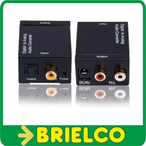 CONVERTIDOR AUDIO DIGITAL A ANALOGICO PROFESIONAL COAXIAL-TOSLINK A 2XRCA BD6640 - Imagen 1 de 1