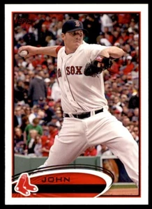 2012 TOPPS #328 JOHN LACKEY BOSTON RED SOX - Picture 1 of 2