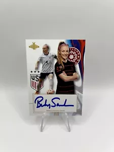 Becky Sauerbrunn 2023 Parkside One Nation BLUE INK AUTO #SSBS /200 NWSL/ USWNT B - Picture 1 of 3