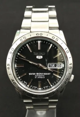 Solo cuerpo de reloj automático de titanio para hombre SEIKO SNKO01J1 5 Foto 1 de 4