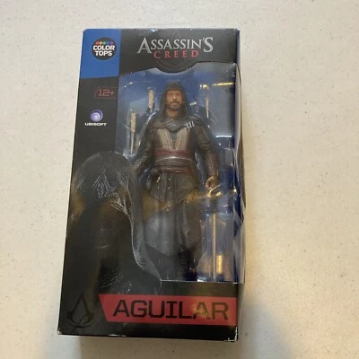 ASSASSIN'S CREED 电影 AGUILAR #12 可动人偶 McFarlane Toys 2016 全新带盒 /n — 第 1/4 张图片