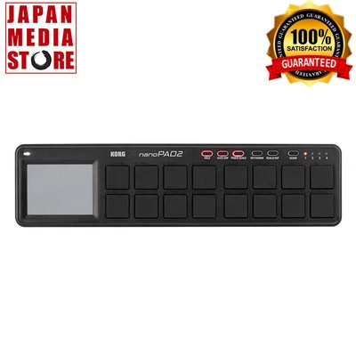 KORG USB MIDI NANO PAD2 nanoPAD2 Controller Black 100% Genuine Product - Image 1 of 2