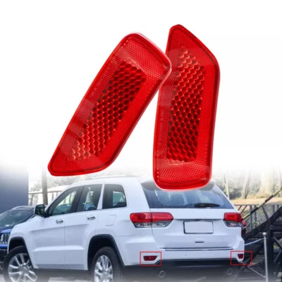 Rear Bumper Reflector Light For Jeep Grand Cherokee Compass 2011-2018 57010721AB - Image 1 of 4
