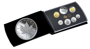 🇨🇦 2018 Canada Gift 7-Coin Set, 99.99% Silver 2 faced Maple Leaf Bullion, 2018 - Picture 1 of 11