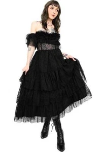 FOXBLOOD Nevermore | PARTY DRESS* Gothic Alternative Punk AUS - Picture 1 of 3