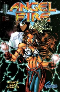 Crusade Comics Angel Fire Comic Book #1C (1997) Variant Cover High Grade - Picture 1 of 2