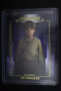 2020 TOPPS Star Wars Masterwork PURPLE BASE CARD /50 64 Anakin Skywalker - Picture 1 of 1