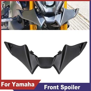 Alerón de alerón de carenado de pico delantero para Yamaha MT-09 2021 + alerón aerodinámico negro - Imagen 1 de 14