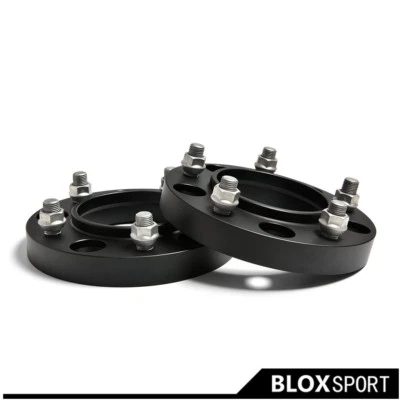 1 пара 25 мм 1 дюйм черный (задний) адаптер прокладки колес для Toyota Land Cruiser 100, 200 - Изображение 1 из 4