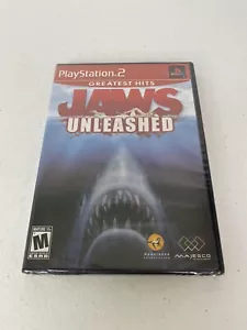 Jaws Unleashed (Sony Playstation 2 2006) PS2 Greatest Hits Brand NEW Sealed RARE - Picture 1 of 8