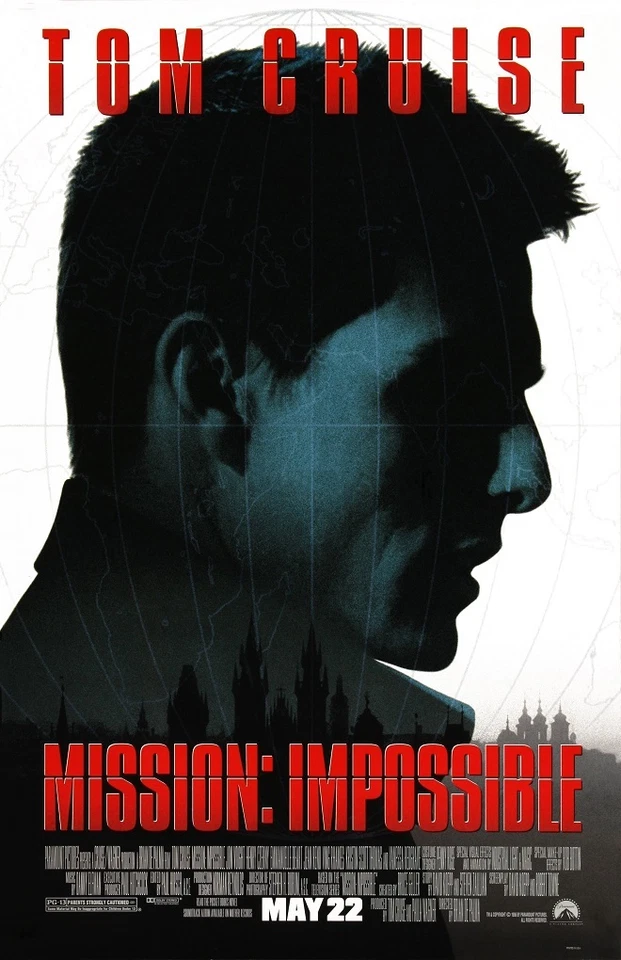 Mission Impossible movie poster print : 11 x 17 inches - Tom Cruise poster
