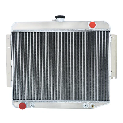 3 ROW RADIATOR FIT 1966-69 DODGE CHARGER 500 R/T 5.9/6.3/7.0/7.2L BIG BLOCK V8. Foto 1 de 4