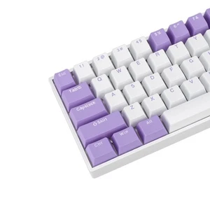 68 Keys Red Switch Mechanical Keyboard RGB 60 Percent USB C Wired Gaming Keyboar - Picture 1 of 12