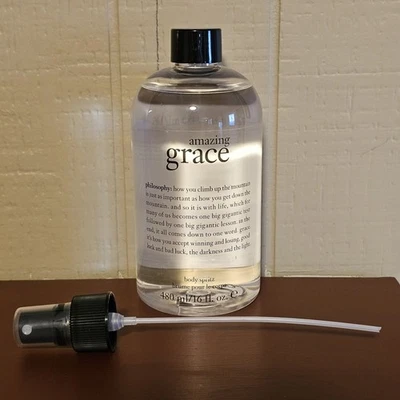 Philosophy Amazing Grace Body Spritz 16 fl. oz. - Novo e lacrado (bomba incluída) - Imagem 1 de 4