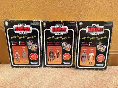*NUEVO* SET DE CAZARRECOMPENSAS COLECCIÓN RETRO STAR WARS - Acción Empire Strikes Back Foto 1 de 4