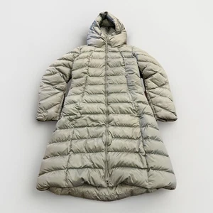 Patagonia Damen grau Downtown Loft Parka durchgehender Reißverschluss Kapuze Daunen gefütterte Jacke S - Bild 1 von 9